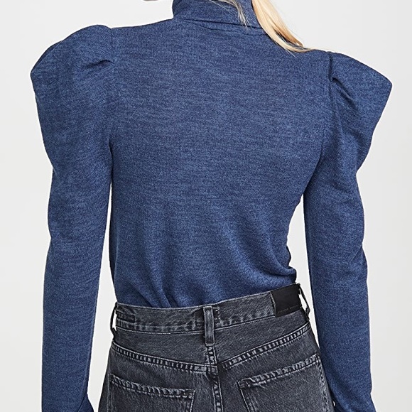 Petersyn Amy Sweater Imperial Small NEW NWT REG $198 Blue - Picture 6 of 6